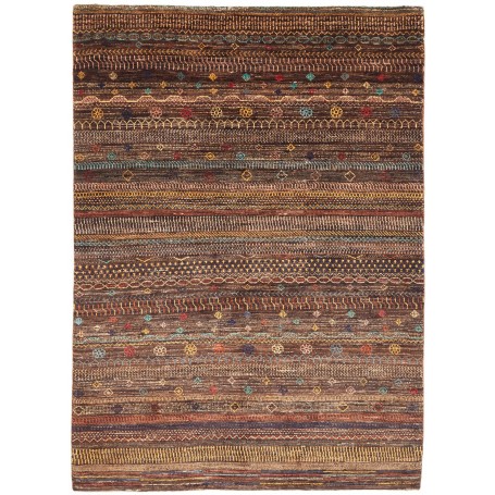 Tappeto Royal Gabbeh Pakistan Geometrico Marrone Multicolore