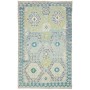 Tappeto Kilim Afghanistan Geometrico Azzurro Verde 120x191 C