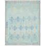 Tappeto Kilim Afghanistan Astratto Blu Azzurro 155x197 Cm