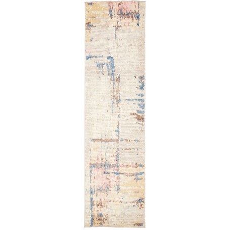 Tappeto Gabbeh Marrakech Pakistan 81x313 Crema