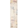 Tappeto Gabbeh Marrakech Pakistan 81x313 Crema