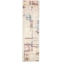 Tappeto Gabbeh Marrakech Pakistan 85x306 Beige