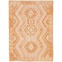 Tappeto Kilim Afghanistan Geometrico Arancio Rosa 105x144 Cm