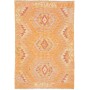 Tappeto Kilim Afghanistan Astratto Arancio Pesca 102x151 Cm