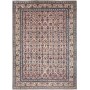 Tappeto Kashan Persia Floreale Crema Rosso 240x330 Cm