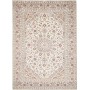 Tappeto Kashan Persia Medaglione Crema Rosso 253x340 Cm