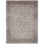 Tappeto Kashan Persia Floreale Avorio Blu 294x398 Cm