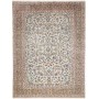 Tappeto Kashan Persia Floreale Azzurro Chiaro Crema 272x388