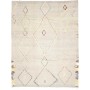 Tappeto Berbero Persia Astratto Grigio Giallo 240x3