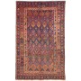 Tappeto Antico Geometrico Blu Arancio 162x265 Cm