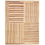 Tappeto Gabbeh Fine Persia Geometrico Marrone Beige 177x234