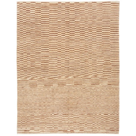 Tappeto Gabbeh Fine Persia Astratto Beige Marrone 180x234 Cm