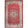 Tappeto Ardakan Persia Medaglione Rosso Crema 352x530 Cm