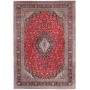 Tappeto Ardakan Persia Medaglione Rosso Blu Scuro 340x490 Cm