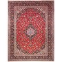 Tappeto Ardakan Persia Medaglione Rosso Blu 307x403 Cm