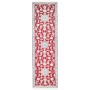 Tappeto Nain Kashmar Persia Medaglione Rosso Crema 80x293 Cm