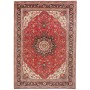 Tappeto Tabriz Persia Rosso Blu Scuro 207x293 cm