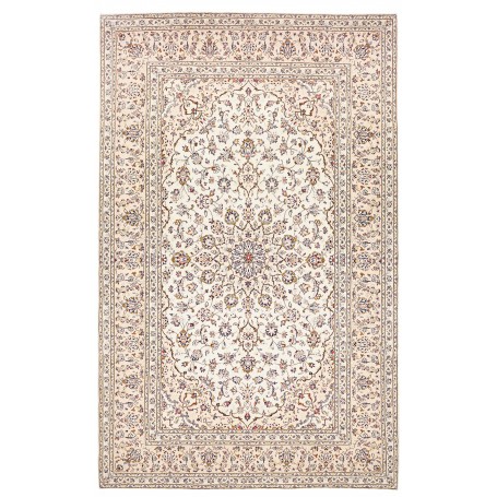Tappeto Kashan Persia Avorio Beige 196x312 cm