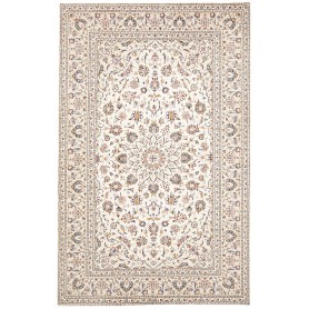 Tappeto Kashan Persia Avorio Blu Notte 193x306 cm