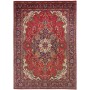 Tappeto Tabriz Persia Rosso Blu Scuro 247x348 cm