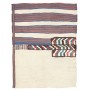 Tappeto Kilim Vintage Persia Dominante Crema Con Accenti Di