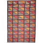 Tappeto Kilim Vintage Persia Arancione Rosso 301x446 cm