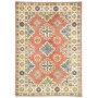 Tappeto Kazak Co Afgahnistan Rosso Terracotta Blu 105x147 cm