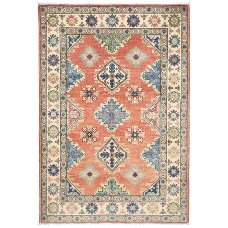 Tappeto Kazak Co Afgahnistan Terracotta Crema 101x149 cm