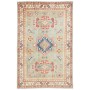 Tappeto Kazak Co Afgahnistan Verde Salvia Rosso 120x184 cm