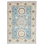 Tappeto Kazak Co Afgahnistan Azzurro Beige 122x178 cm