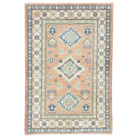 Tappeto Kazak Co Afgahnistan Pesca Blu 82x123 cm