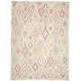 Tappeto Killim Afgahnistan Beige Con Accenti Pastello 178x24