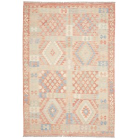 Tappeto Killim Afgahnistan Terracotta Azzurro 171x250 cm