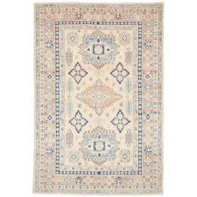 Tappeto Kazak Co Afgahnistan Crema Blu 169x255 cm