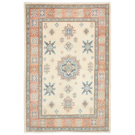 Tappeto Kazak Co Afgahnistan Crema Blu 105x160 cm