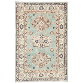 Tappeto Kazak Co Afgahnistan Acquamarina 80x121 cm