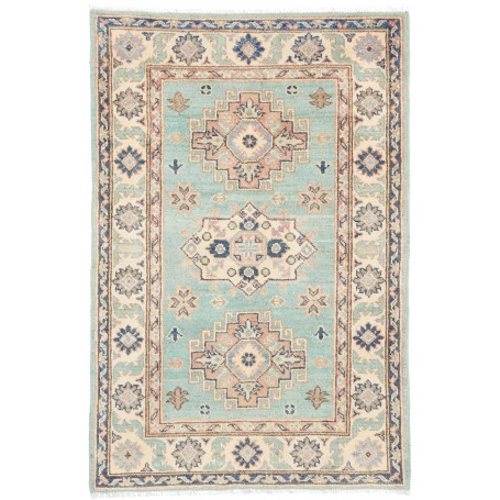 Tappeto Kazak Co Afgahnistan Acquamarina 80x121 cm