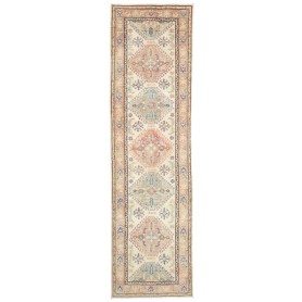 Tappeto Kazak Co Afgahnistan Beige Con Accenti Multicolore t