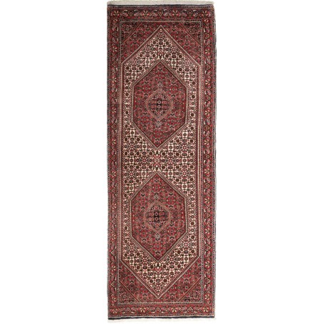 Bidjar Persia Floreale Rosso Crema 77x220 Cm