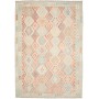 Tappeto Killim Afgahnistan Blu Tenue Terracotta 240x348 cm