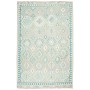 Tappeto Kilim Afghanistan Acqua Marina Turchese 201x298 cm