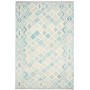 Tappeto Kilim Afghanistan Blu Cielo Azzurro 200x297 cm