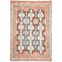 Tappeto Kilim Afghanistan Arancio Terracotta Turchese 203x29