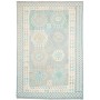 Tappeto Kilim Afghanistan Azzurro Cielo Turchese 202x297 cm