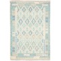 Tappeto Kilim Afghanistan Blu Azzurro 167x244 cm