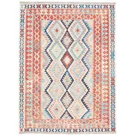 Tappeto Kilim Afghanistan Corallo Terracotta 153x206 cm