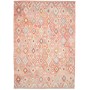 Tappeto Kilim Afghanistan Rosa Corallo Azzurro 255x361 cm