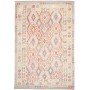 Tappeto Kilim Afghanistan Crema Terracotta 204x300 cm