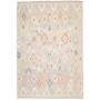 Tappeto Kilim Afghanistan Greige Lavanda 203x294 cm