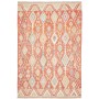 Tappeto Kilim Afghanistan Terracotta Arancio 199x294 cm